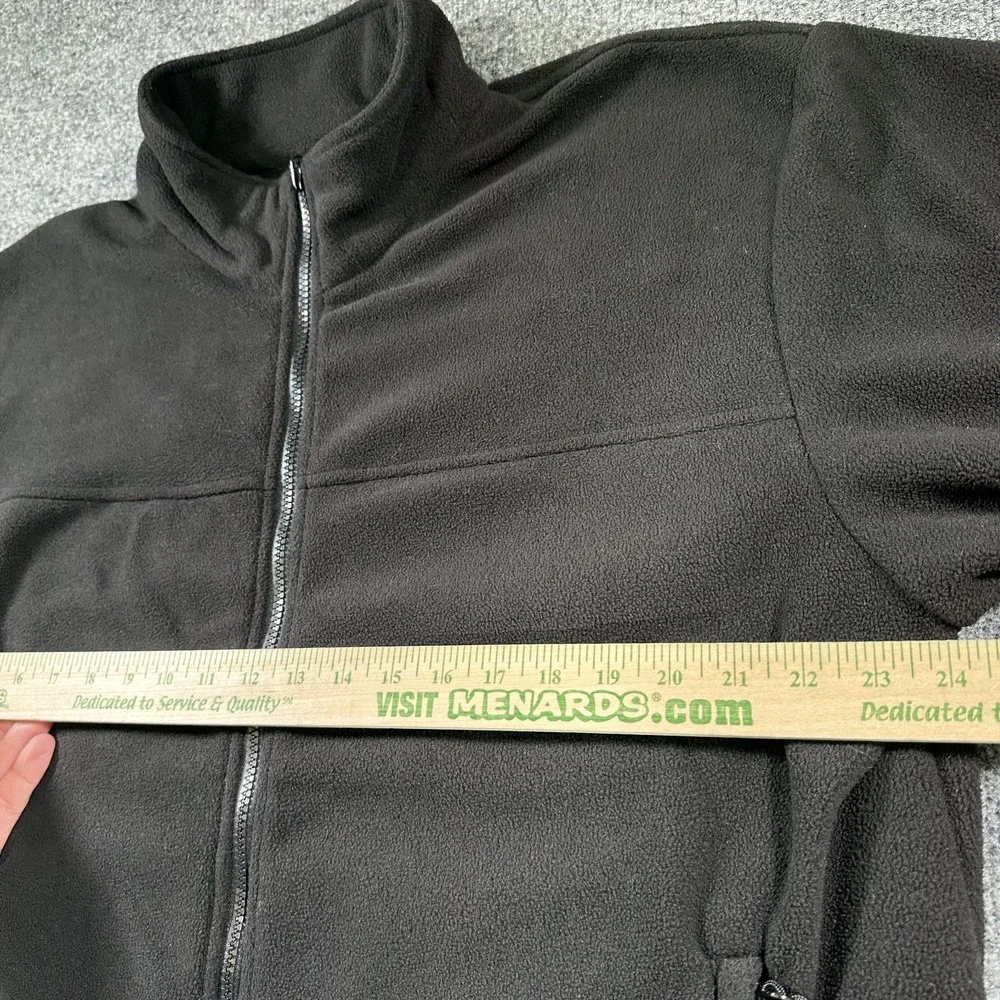 Rothco Sweater Men's XL Black Fleece Full Zip Concealed Carry Inner Pockets